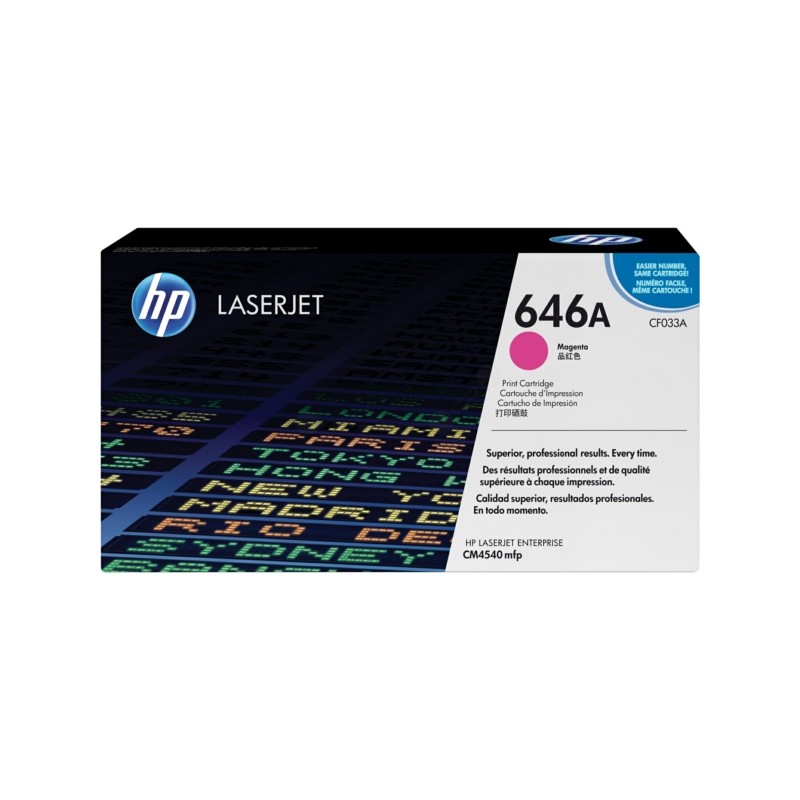 HP (646A) Original Toner cartridge magenta (CF033A) HP (646A) Original Toner cartridge magenta (CF033A)