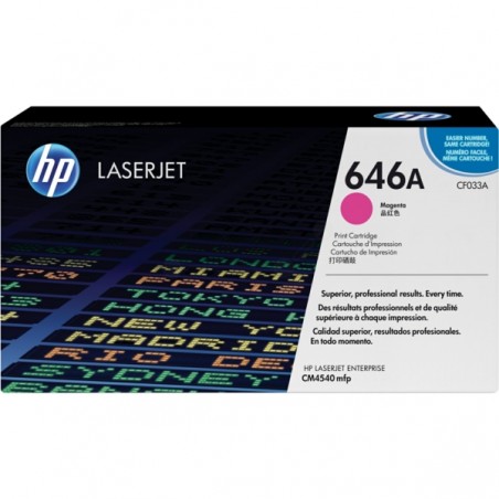 HP  (646A) Original Toner cartridge magenta (CF033A)