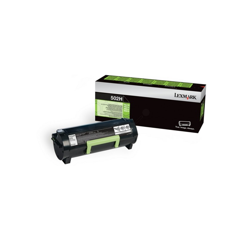 Lexmark (502H) Original Toner-kit black return program (50F2H00) Lexmark (502H) Original Toner-kit black return program (50F2H00)