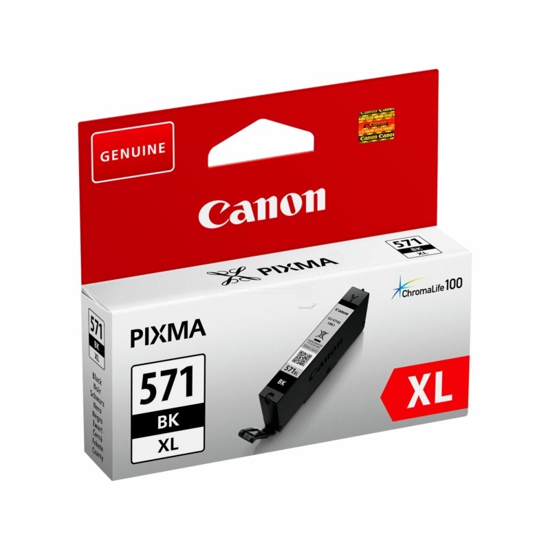 Canon (CLI-571 BKXL) Original Ink cartridge black (0331C001) Canon (CLI-571 BKXL) Original Ink cartridge black (0331C001)