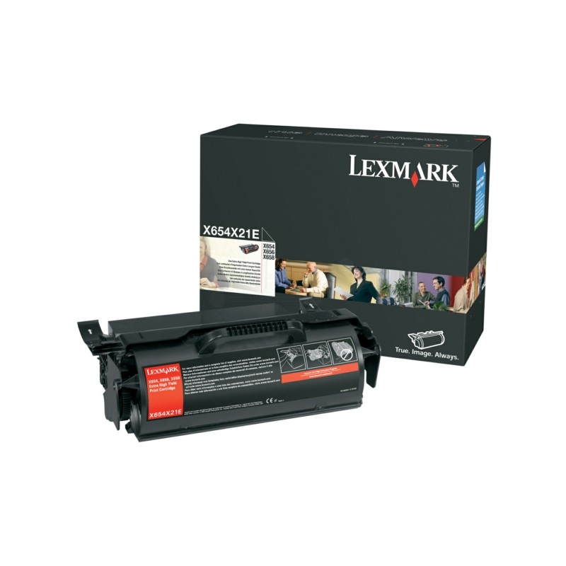 Lexmark Original Toner cartridge black (X654X21E) Lexmark Original Toner cartridge black (X654X21E)