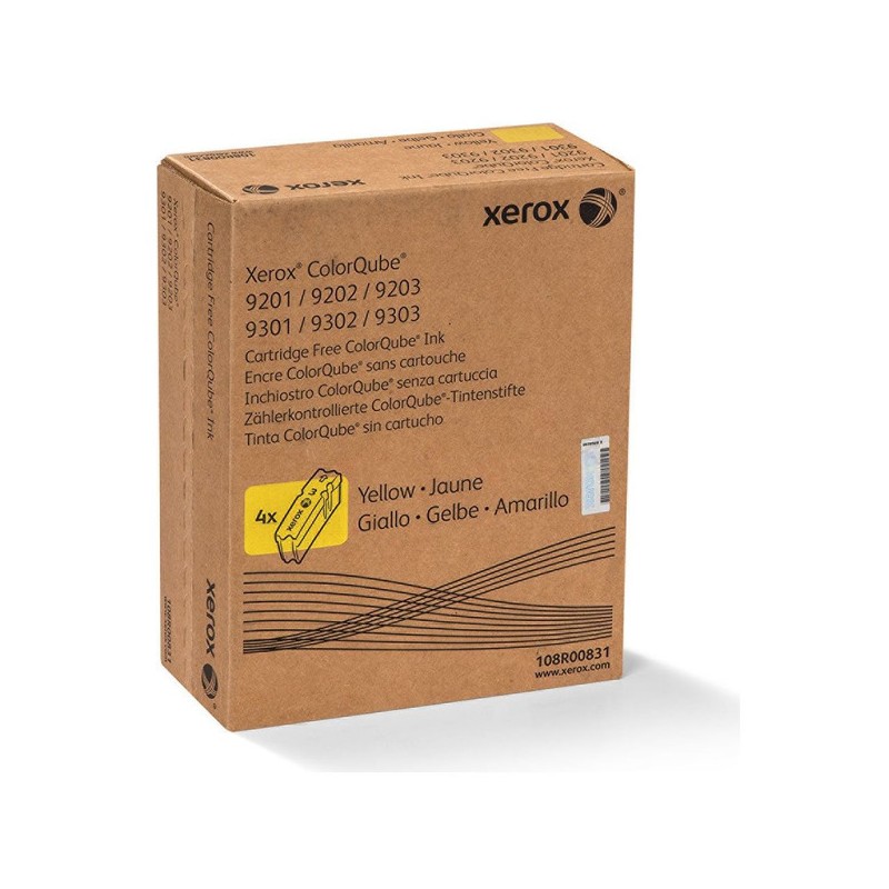 Xerox Original Dry ink in color-stix yellow (108R00831) Xerox Original Dry ink in color-stix yellow (108R00831)
