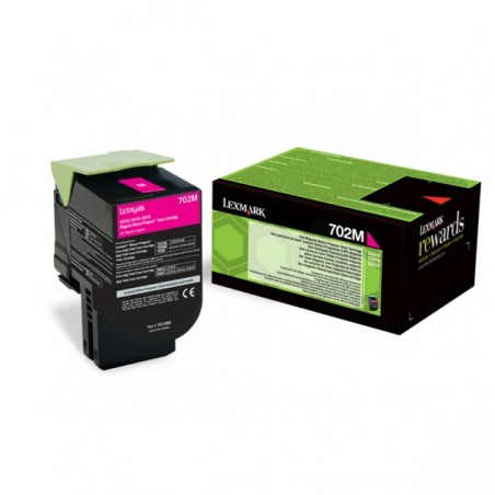 Lexmark  (702M) Original Toner-kit magenta return program (70C20M0)