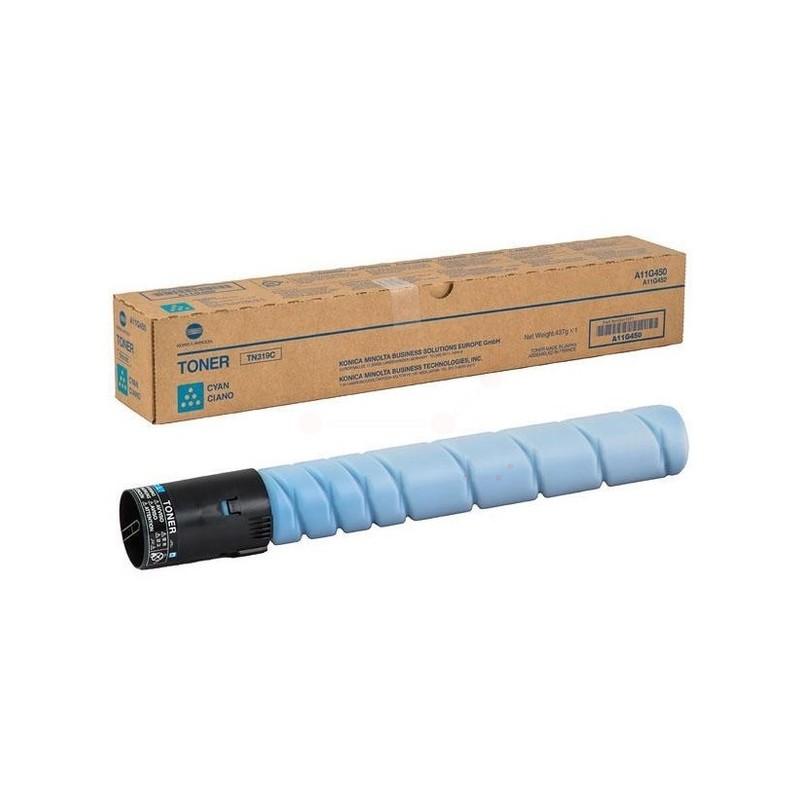 Konica Minolta (TN-319 C) Original Toner cyan (A11G450) Konica Minolta (TN-319 C) Original Toner cyan (A11G450)