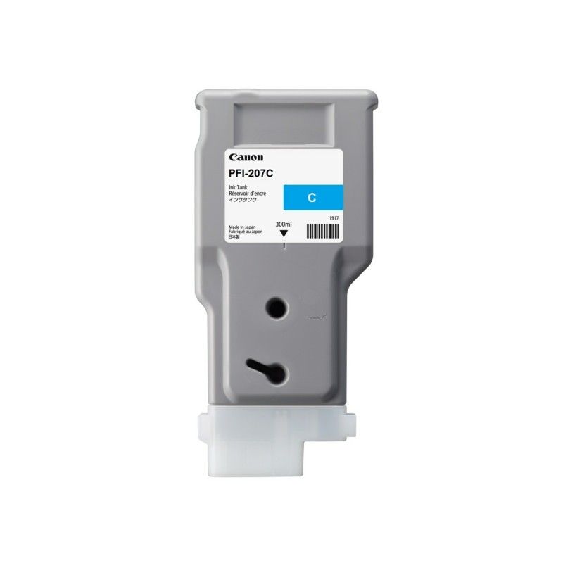 Canon (PFI-207 C) Original Ink cartridge cyan (8790B001) Canon (PFI-207 C) Original Ink cartridge cyan (8790B001)