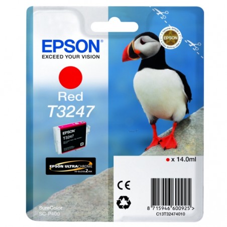 Epson  (T3247) Original Ink cartridge red (C13T32474010)