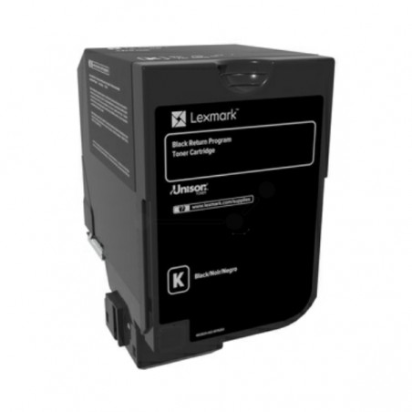 Lexmark Original Toner-kit black return program (74C2HK0)