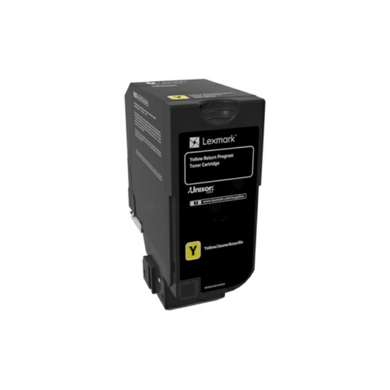 Lexmark Original Toner-kit yellow return program (74C2HY0) Lexmark Original Toner-kit yellow return program (74C2HY0)