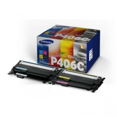 Samsung  (CLT-P406C) Original Toner Value-Kit (Bk,C,M,Y) (SU375A)