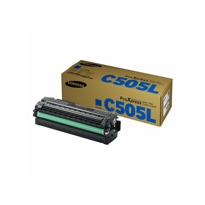 Samsung (CLT-C505L) Original Toner cartridge cyan (SU035A) Samsung (CLT-C505L) Original Toner cartridge cyan (SU035A)