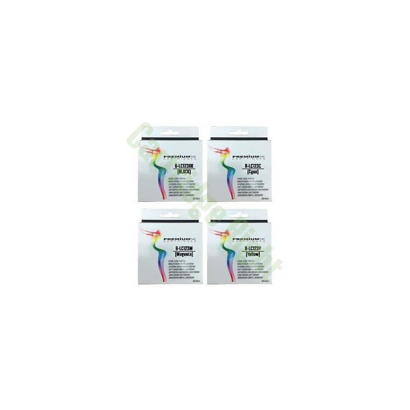 Brother (LC123VALBPDR) Compatible Ink cartridge multi pack Bk,C,M,Y(11510132) Brother (LC123VALBPDR) Compatible Ink cartridge multi pack Bk,C,M,Y(11510132)