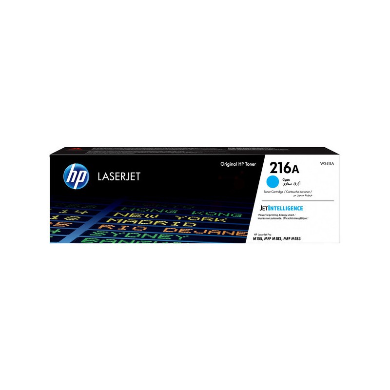 HP (216A) Original Toner cartridge cyan (W2411A) HP (216A) Original Toner cartridge cyan (W2411A)