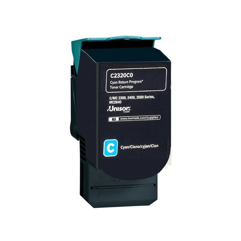 Lexmark Original Toner-kit cyan (C230H20) Lexmark Original Toner-kit cyan (C230H20)