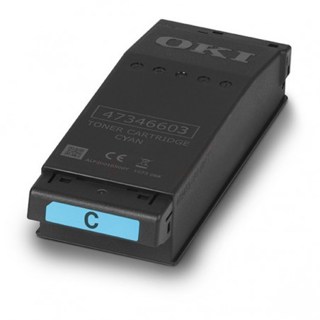 OKI Original Toner-kit cyan (09006127)