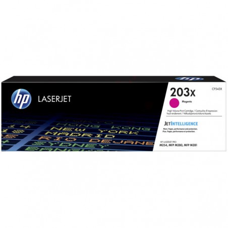 HP  (203X) Original Toner cartridge magenta (CF543X)