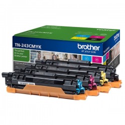 Brother Compatible Toner Multi Pack Bk,C,M,Y (TN-243 CMYK)