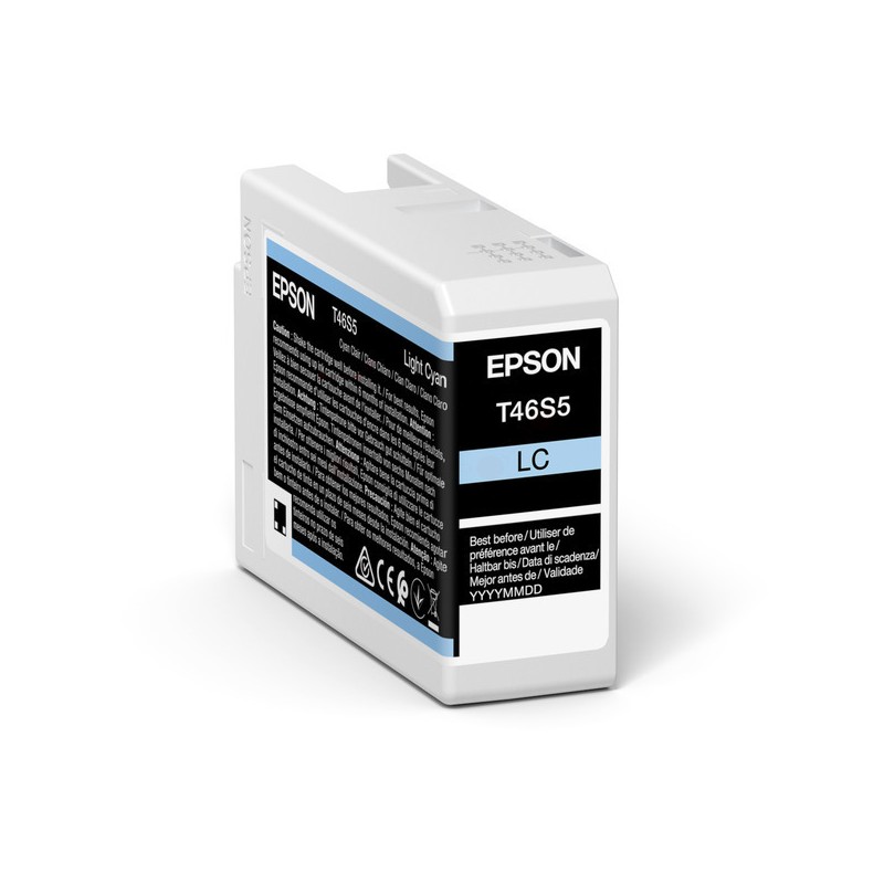 Epson (T46S5) Original Ink cartridge bright cyan (C13T46S500) Epson (T46S5) Original Ink cartridge bright cyan (C13T46S500)