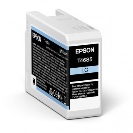 Epson  (T46S5) Original Ink cartridge bright cyan (C13T46S500)