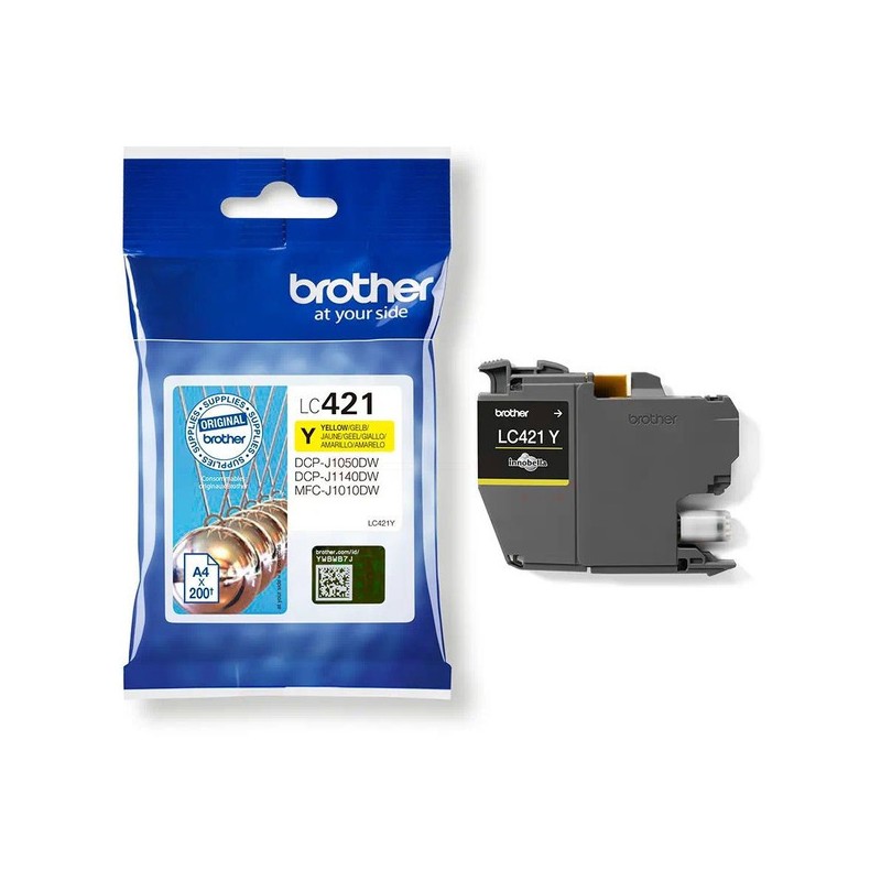Brother Original Ink cartridge yellow (LC-421Y) Brother Original Ink cartridge yellow (LC-421Y)