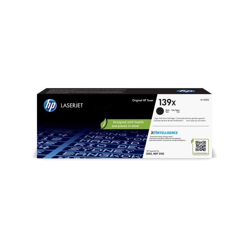 HP (139X) Original Toner cartridge high-capacity (W1390X) HP (139X) Original Toner cartridge high-capacity (W1390X)