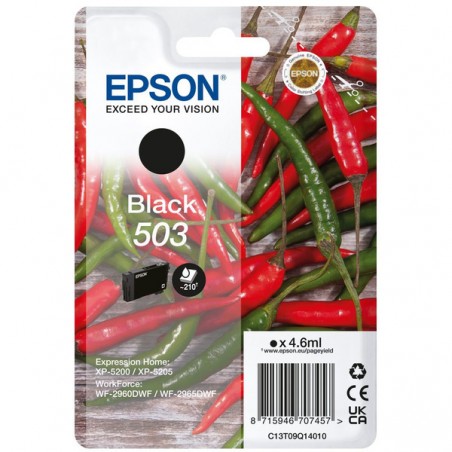 Epson  (503) Original Ink cartridge black (C13T09Q14010)