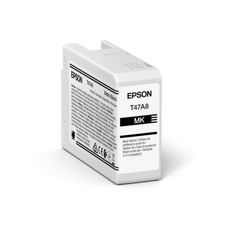 Epson (T47A8) Original Ink cartridge black matt (C13T47A800) Epson (T47A8) Original Ink cartridge black matt (C13T47A800)