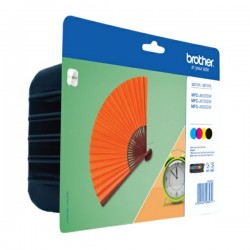 Brother Compatible Ink cartridge multi pack Bk,C,M,Y (LC-129,125 XLVALBPDR)