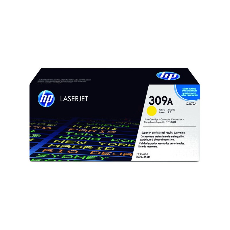 HP (309A) Original Toner cartridge yellow (Q2672A) HP (309A) Original Toner cartridge yellow (Q2672A)