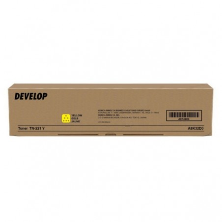 Develop  (TN-221 Y) Original Toner yellow (A8K32D0)
