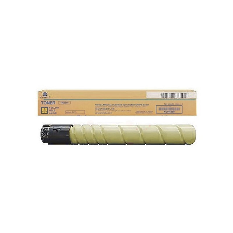 Konica Minolta (TN-227 Y) Original Toner yellow high-capacity (ACVH250) Konica Minolta (TN-227 Y) Original Toner yellow high-capacity (ACVH250)