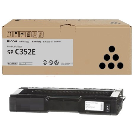 Lanier  (TYPE SP 352 E) Original Toner-kit black (407383)