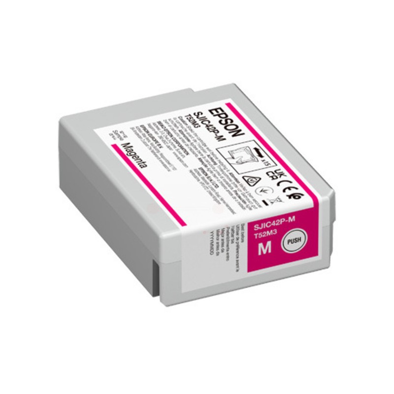 Epson (SJIC-42-P-M) Original Ink cartridge magenta (C13T52M340) Epson (SJIC-42-P-M) Original Ink cartridge magenta (C13T52M340)