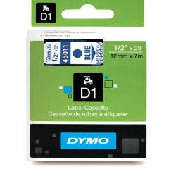Dymo  (S0720510) Original DirectLabel-etikettes blue on Transparent (45011)