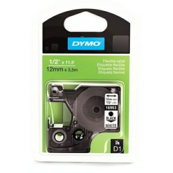 Dymo  (S0718060) Original DirectLabel-etikettes Polyester black on white (16959)