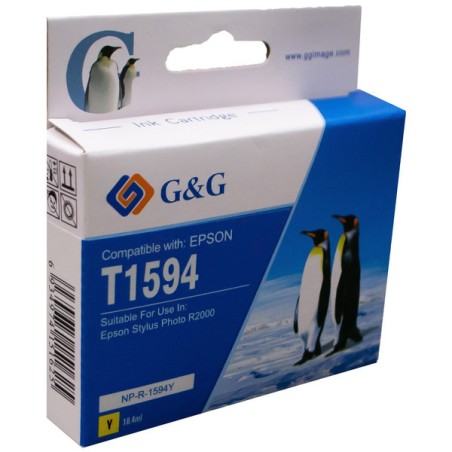 Epson  (T1594) Compatible Ink cartridge yellow(T1594)