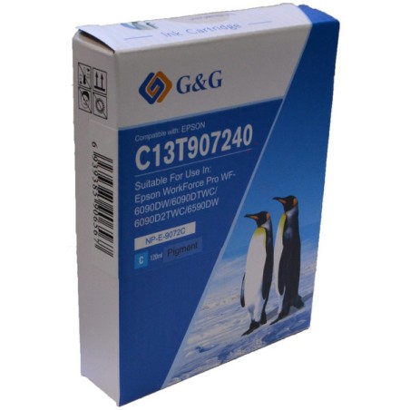 Epson  (T9072) Compatible Ink cartridge cyan XXL(T9072)
