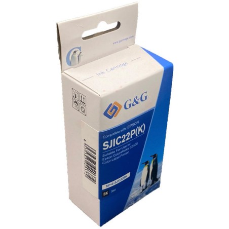Epson  (SJI-C-22-P-(K)) Compatible Ink cartridge black(SJI-C-22-P-(K))